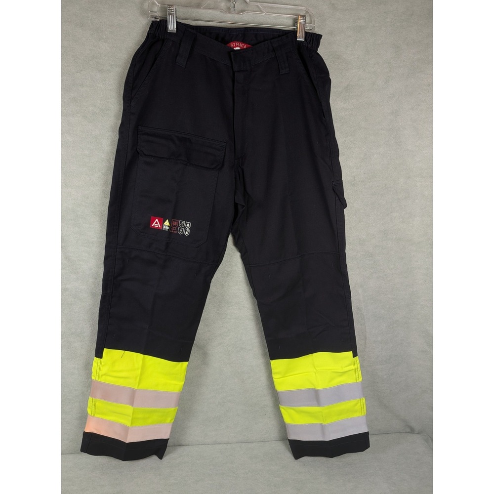 Strata Arc Pants Trousers SFX 220 Flame. Navy Blue Reflective. 34 Regular ($175)